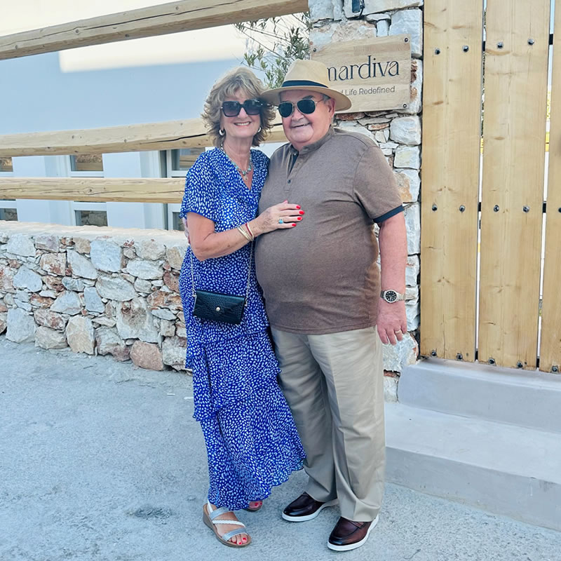 Panagiotis & Sofia Vardoulias (Zorba Owners & Founders)